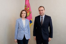 Maia Sandu a avut o întrevedere cu Ministrul Forțelor Armate din Franța, Sébastien Lecornu